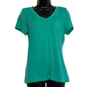 ICEBREAKER GREEN T Xtra Moisture-Wicking at Neckline Med ~ Sporty? Comfy? Yoga?